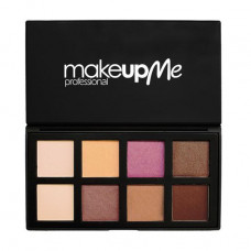Palette of shadows of Make Up Me D8, 8 opaque and shimmerny shades, 22 g