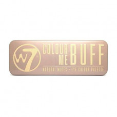 Palette of shadows of W7 Natural Nudes Eye Colour Palette Color Me Buff, 15.6 g