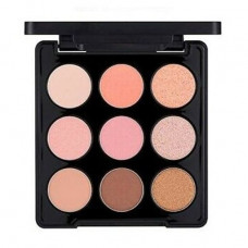 Palette of shadows for eyes of The Face Shop Mono Pop Eyeshadow Palette 02 Mood Coral, 7.2 g
