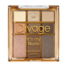 Palette of the eye shadow Divage It's My Nude Eyeshadow Palette, 12.8 g