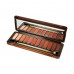 Palette of the eye shadow Eveline Charming Mocha Eyeshadow, 12 g