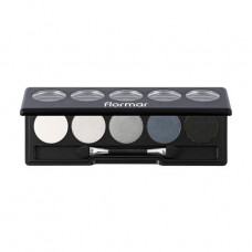 Palette of the eye shadow Flormar Color Palette Eyeshadow 005 Black Dust, 9 g