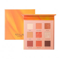 Palette of the eye shadow Focallure Colour The Life Eyeshadow Palette, 01 Ring The Alarm, 11.25 g