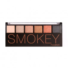 Palette of the eye shadow Focallure Smokey Eyeshadow Palette 06, 8 g