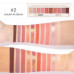 Palette of the eye shadow Focallure Uptown Girls Eyeshadow Palette 02 Sakura in Dream, 10 g