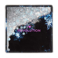 Palette of the eye shadow I Heart Revolution Snow Globe Eyeshadow Palette Snowflake, 13.5 g