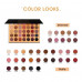Palette of the eye shadow Imagic Elegant Black 35 Colors Eyeshaodow Palette, EY-325, 42 g
