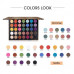 Palette of the eye shadow Imagic Zebra Pattern 35 Colors Eyeshadow Palette, EY-324, 42 g