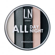 Palette of the eye shadow LN Professional All Day All Night Eyeshadows, 02, 8.2 g