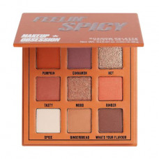 Palette of the eye shadow Makeup Obsession Feelin 'Spicy Shadow Palette, 3.42 g