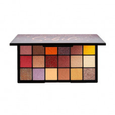 Palette of the eye shadow Makeup Revolution X Sebile Night 2 Night Eyeshadow Palette, 18 g
