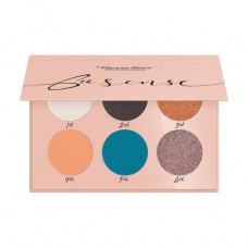 Palette of the eye shadow Pierre Rene 6th Sense Eyeshadow Palette, 07 Salmon Tangle, 7.8 g