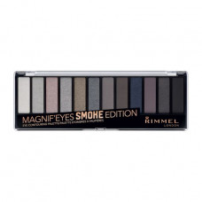 Palette of the eye shadow Rimmel Magnif'Eyes Eye Contouring Palette 003 Smoke Edition, 14.16 g