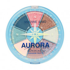 Palette of the eye shadow Vivienne Sabo Aurora Borealis Eyeshadow Palette 01, 8 g