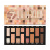 Palette of the eye shadow W7 Nudification Pressed Pigment Palette, 12 g