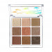 Palette of the eye shadow Zeesea Nine-Color Stunning Crystal Eyeshadow Palette, Caramel Chestnut, 8.4 g
