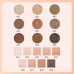 Palette of the eye shadow Zeesea Nine-Color Stunning Crystal Eyeshadow Palette, Caramel Chestnut, 8.4 g