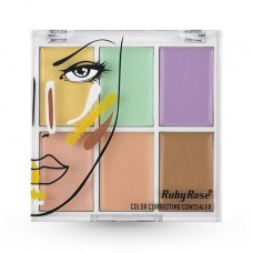 Palette of concealers and proofreaders for the person Ruby Rose Color Correcting Concealer HB-8089, 11.4 g