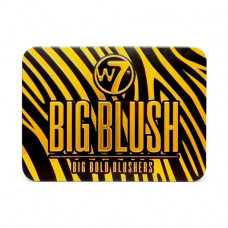 Palette of W7 Cosmetics Big Blush 6 Big Bold Blushers Blush, 12 g