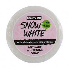 Parfumirovany Beauty Jar Snow White Anti-Age soap with white clay and proteins of silk, 80 g