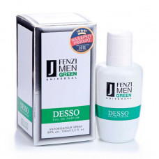 The perfumed Jfenzi DESSO UNIVERSAL GREEN water of men's 100 ml