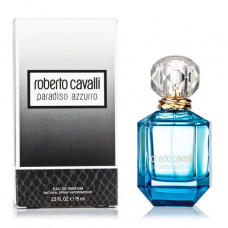 The perfumed ROBERTO CAVALLI PARADISO AZZURRO water of female 75 ml (A tester with a cover)