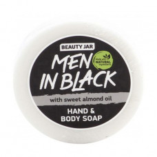 The perfumed Beauty Jar Men in Black soap with aroma of a perfume for men of Boss, 80 g