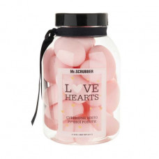 The perfumed handmade soap Mr.Scrubber Love Hearts Pink, 527 g