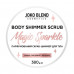 The perfumed srub shimmer for a body of Joko Blend Magic Sparkle Body Shimmer Scrub, 380 g