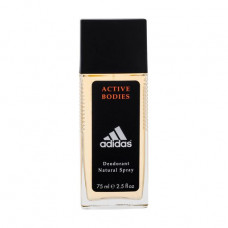 The perfumed deodorant spray of Adidas Active Bodies of men's, 75 ml