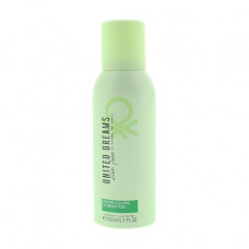 The perfumed deodorant spray of Benetton United Dreams Live Free of female, 150 ml