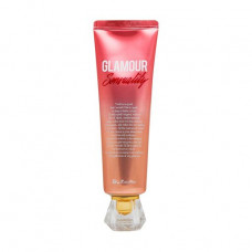 The perfumed Kiss by Rosemine Fragrance Cream Glamour Sensuality body cream with flower and wood and musky aroma, 140 ml
