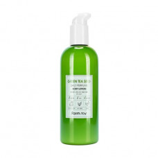 The perfumed FarmStay Dairy Perfume Body Lotion Green Tea Seed body lotion with seeds of green tea, 330 ml