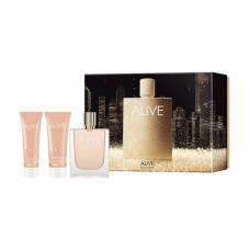 The perfumed Hugo Boss Boss Alive set women's (the perfumed water, 80 ml + shower gel, 50 ml + body lotion, 75 ml)
