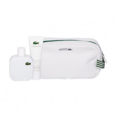The perfumed Lacoste Eau De Lacoste L.12.12 White set men's (toilet water, 100 ml + shower gel, 50 ml + a bag)