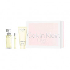 The perfumed set female Calvin Klein Eternity Woman (the perfumed water, 100 ml + the perfumed water, 10 ml + body lotion, 200 ml)