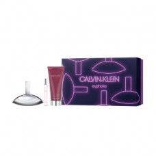 The perfumed set female Calvin Klein Euphoria (the perfumed water, 50 ml + body lotion, 100 ml + the perfumed water, 10 ml (roller))