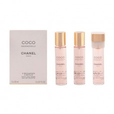 The perfumed set female Chanel Coco Mademoiselle (toilet water, 20 ml + the replaceable block, 2*20 ml)