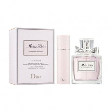 The perfumed set female Dior Miss Dior Blooming Bouquet (toilet water, 75 ml + toilet water, 10 ml (replaceable block))