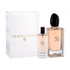 The perfumed set female Giorgio Armani Si (the perfumed water, 100 ml + the perfumed water, 15 ml)