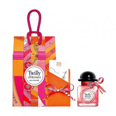 The perfumed set female Hermes Twilly d'Hermes Eau Poivree (the perfumed water, 50 ml + a silk tie)