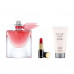 The perfumed set women's Lancôme La Vie Est Belle Intensement (the perfumed water, 50 ml + body lotion, 50 ml + lipstick, 1.6 g)