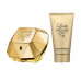 The perfumed set female Paco Rabanne Lady Million (the perfumed water, 80 ml + body lotion, 100 ml)
