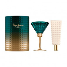 The perfumed set women's Pepe Jeans Celebrate (the perfumed water, 80 ml + body lotion, 80 ml)