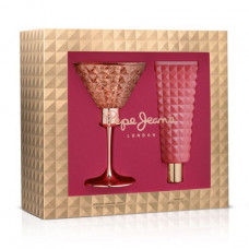 The perfumed set women's Pepe Jeans London (the perfumed water, 80 ml + body lotion, 80 ml)