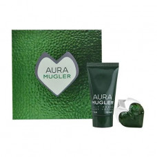 The perfumed set female Thierry Mugler Aura Mugler (the perfumed water, 5 ml + body lotion, 30 ml)