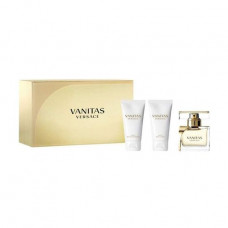 The perfumed set female Versace Vanitas (toilet water, 50 ml + body lotion of 50 ml + shower gel, 50 ml)