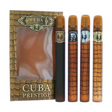 The perfumed set men's Cuba Paris Original Cuba Prestige (Classic, 35 ml + Black, 35 ml + Platinium, 35 ml + Legacy, 35 ml)