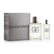 The perfumed set men's Giorgio Armani Acqua Di Gio Pour Homme (toilet water, 100 ml + toilet water, 15 ml)
