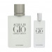 The perfumed set men's Giorgio Armani Acqua Di Gio Pour Homme (toilet water, 100 ml + toilet water, 15 ml)